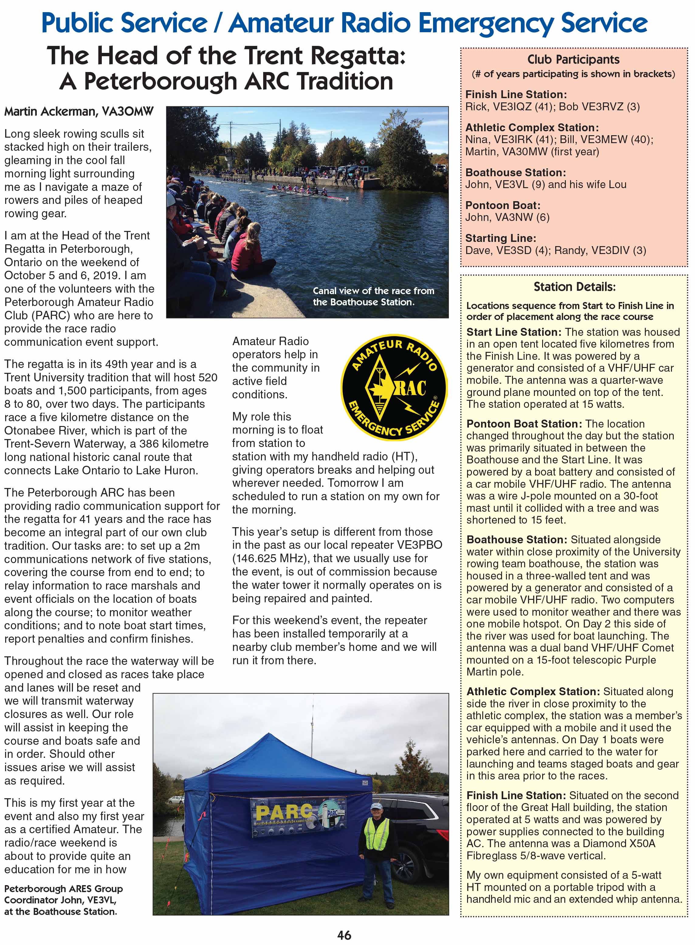 TCA Trent Regatta Article